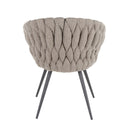 Matisse - Braided Contemporary Chair by HouseOfZazla