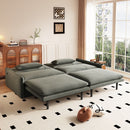 4 Seat Convertible Sleeper Sofa Bed, Modern With Storage