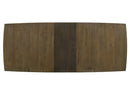 Bistro - Wide Contemporary Rectangle Dining Table With Extension Leaf by Unique Piece Furniture