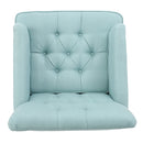 Harrison - Tufted Club Chair With Button Tufted Back And Birch Wood Legs