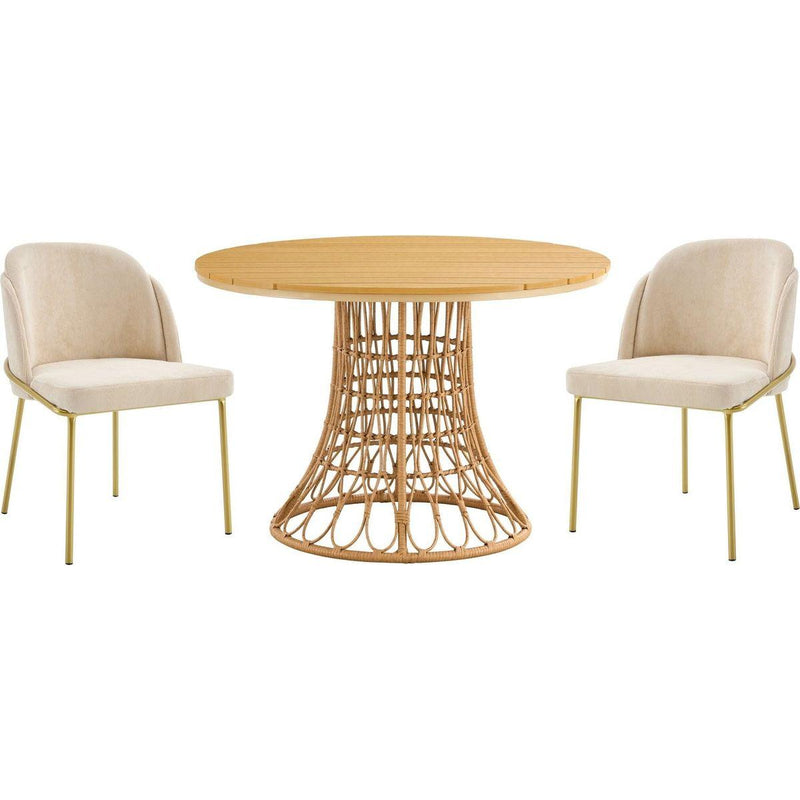 Wood Dining Table&Chair Set