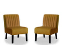 Reese - Mid-Century Modern Accent Chairs With Minimalist Design (Set of 2)