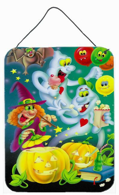 Witch Party with the Ghosts Halloween Wall or Door Hanging Prints APH0932DS1216