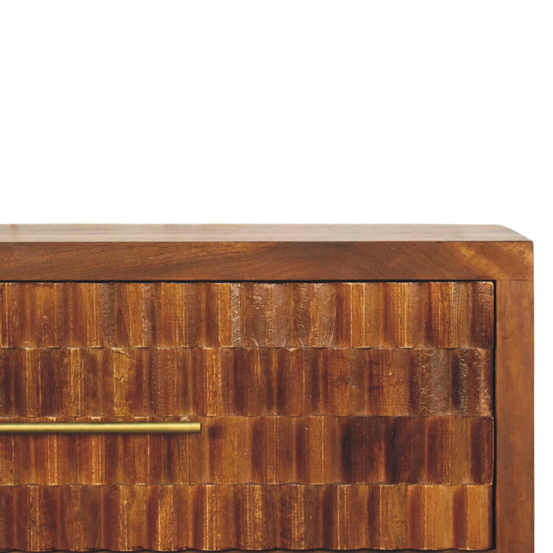 Solid Wood Cadiz Carved Chest, photo 10 of 10