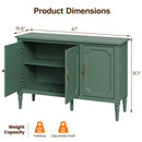 Mid-Century 3-Door Buffet Cabinet