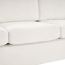 Modern 3 Seater Sofa With Curved Backrest by HouseOfZazla