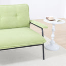 Modern Metal Frame Sofa With Sponge Filling For Compact Spaces And Versatile Use by HouseOfZazla