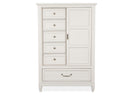 Willowbrook - Door Chest - Egg Shell White With Slight Rub Through by Unique Piece Furniture