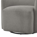 Ardena - Modern Swivel Barrel Chair by HouseOfZazla