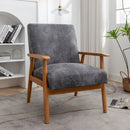 Wide Classic Mid-Century Modern Arm Chair by Unique Piece Furniture