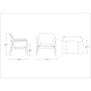 Miller - Weave Accent Armchair by HouseOfZazla