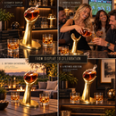 Football Decanter with 2 Football Whiskey & Wine Glasses