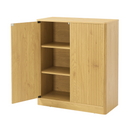34.3" Modern Wavy Sideboard with Curved Contour Design
