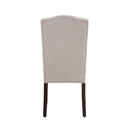 Gerardo Linen Weathered Dining Chair (Set of 2) - Beige