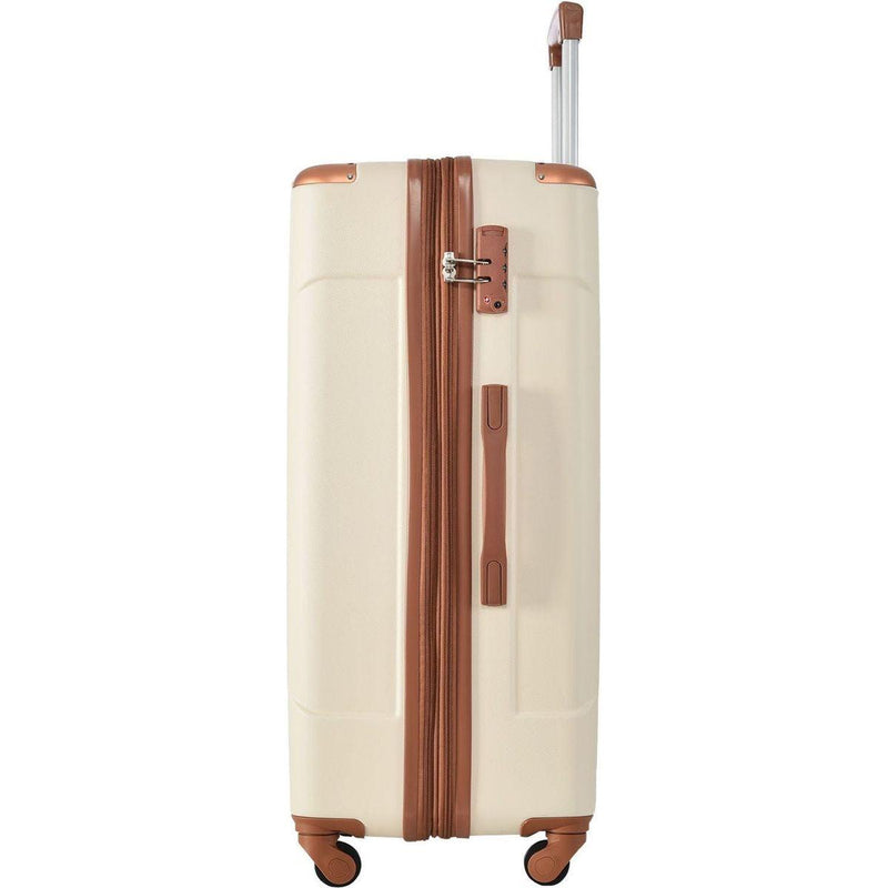 Hardshell Luggage Sets 3 Pcs Spinner Suitcase with TSA Lock Lightweight 20"24"28"