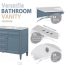 36'' Bathroom Vanity with Medicine Cabinet