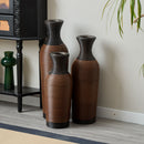 Classic And Neat Floor Vase, High Independent Flower Stand (Set of 3) by HouseOfZazla