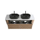 Erba 60 Inch Bathroom Vanity with Sink in Honey