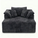 Chaise Lounge Chair, Deep Seat Sleeper Couch For Living Room by HouseOfZazla