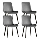 Modern Dining Chairs Ergonomic Design For Kitchen (Set of 4) by HouseOfZazla