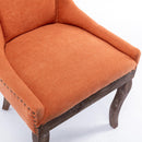 Ultra - Side Dining Chair, Nail Head (Set of 2) by HouseOfZazla