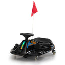 24V brushless drift car,Toddler Ride on Car, Music, Bluetooth --black