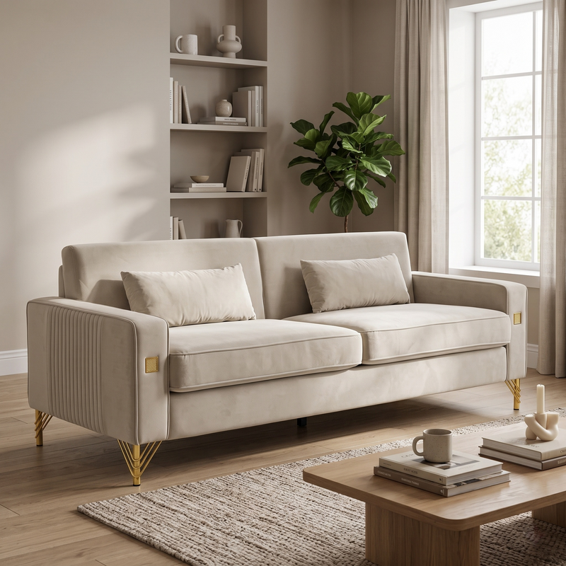 Modern FX-P18-BE Sofa, photo 5 of 10