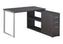 L-Shape Computer Desk with Storage Drawers by HouseOfZazla