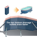 3.0m PVC Folding Pool (Not Inflatable)