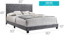 Luxurious Upholstered Bed by HouseOfZazla