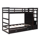 Bunk Bed With Trundle And Staircase by HouseOfZazla