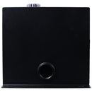 Heavy Duty Hydraulic Fluid Tank 10 Gal Steel Reservoir With Strainer, Gauge & Breather Cap For Tractors & Trucks - Black