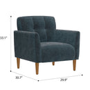 Accent Chair, Transitional - Blue by HouseOfZazla