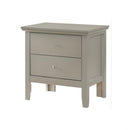 English Dovetailed Drawers Nightstand by Unique Piece Furniture