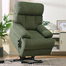 Oversized Power Lift Recliner Chai With Remote Control, Side Pocket, Spacious Seat by HouseOfZazla
