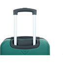 2Piece Luggage Sets ABS Lightweight Suitcase, Spinner Wheels, (20/14) DARK GREEN