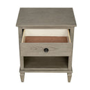 Victoria - Nightstand With Open Storage by HouseOfZazla