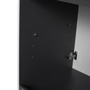 Contemporary Freestanding Bathroom Vanity With Resin Sink & Soft-Close Cabinet Doors by HouseOfZazla