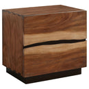 Beverly - 5 Piece Eastern King Bedroom Set - Walnut by HouseOfZazla