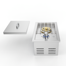 Single Grilling Side Burner, 17,000BTU Liquid Propane