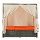 Adjustable Sun Bed With Curtain,High Comfort,With 3 Colors