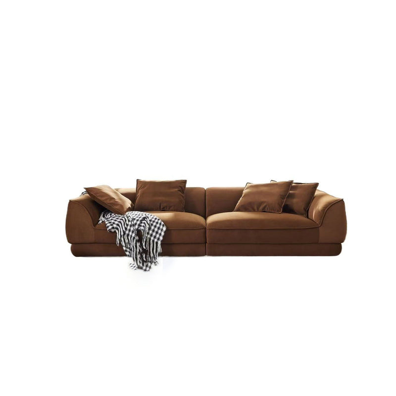 Nordic Modern Sofa With Removable Pillowcase, High Density Sponge Filling, 4 Throw Pillows, photo 14 of 14