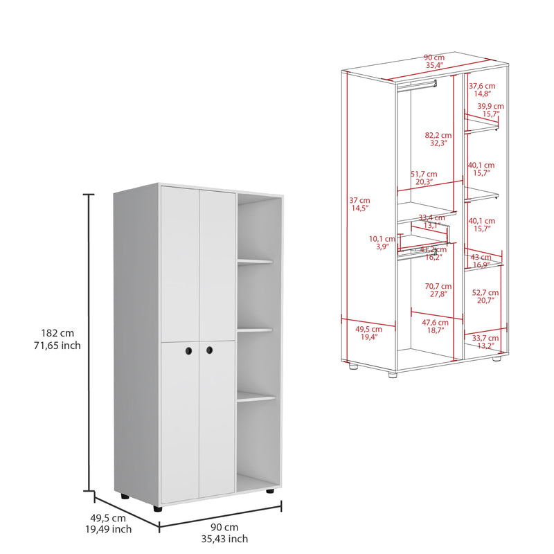 Walker Edison | Wardrobe Armoire