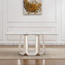 Marble Dining Table for 6 People
