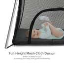 Lightweight Foldable Baby Playpen w/ Carry Bag-Dark Gray by LJGDeals