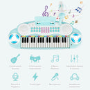 Multifunctional 37 Electric Keyboard Piano with Microphone by LJGDeals