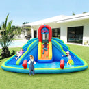 Inflatable Water Slide Bounce House with Mighty Splash Pool by LJGDeals