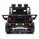 24V Ride On Large PickUp Truck car for Kids,ride On 4WD Toys with Remote Control,Parents Can Assist in Driving,Bluetooth music version,Pickup truck design with spacious storage in the rear.