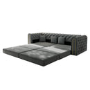 3-In-1 Convertible Sleeper Sofa With Movable Ottoman For Living Room by HouseOfZazla