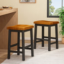 Wood 24" Saddle Stool by HouseOfZazla